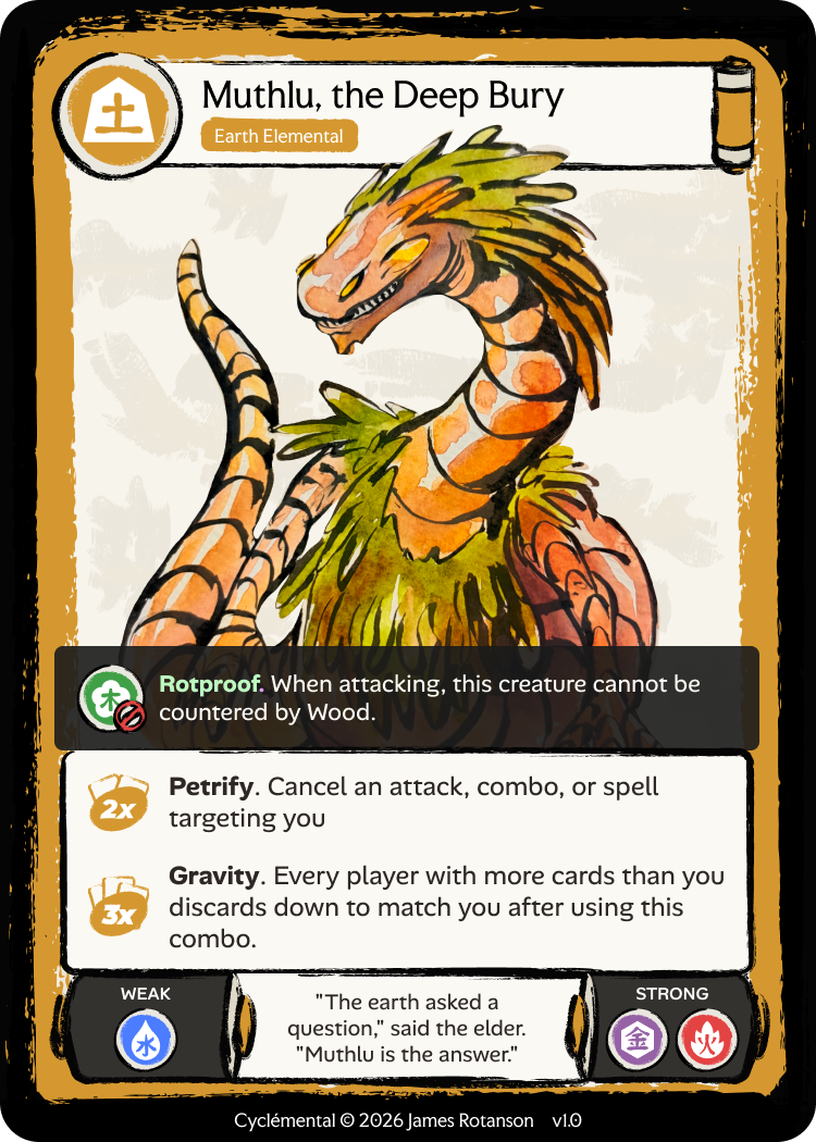 Muthlu — Earth Elemental